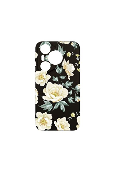 bestcase Θήκη Σιλικόνης Premium, Συμβατή με Huawei Pura 70 Pro, Σχέδιο Λουλού...