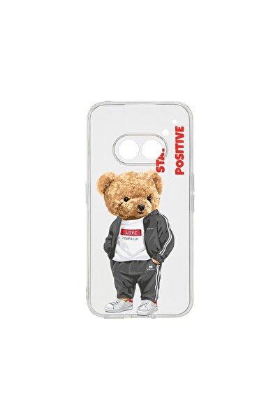bestcase Husă transparentă din silicon de 2MM, compatibilă cu Nothing Phone 2...