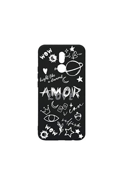 bestcase Λεπτή Θήκη Σιλικόνης 0.8MM, Συμβατή με Huawei Mate 20 Lite, Goth Lov...