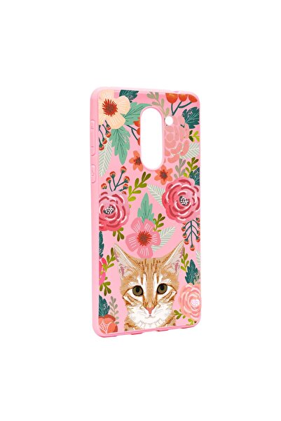 bestcase Husa Huawei Mate 9 Lite / Honor 6X, Cat in flowers, rezistenta la uz...