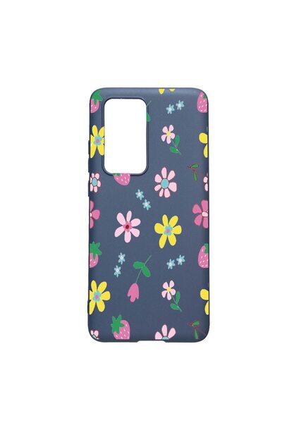 bestcase Huawei P40 case, Flowers, wear-resistant, anti-slip, made of Premium...