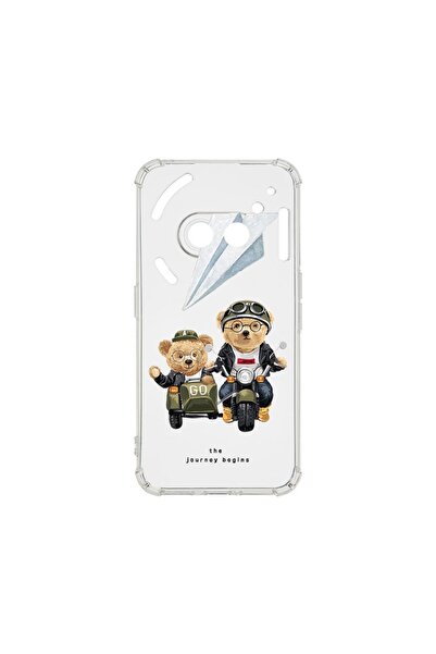 bestcase Husă Antișoc 1.5MM, Compatibilă cu Nothing Phone 2a, Teddy On The Ro...