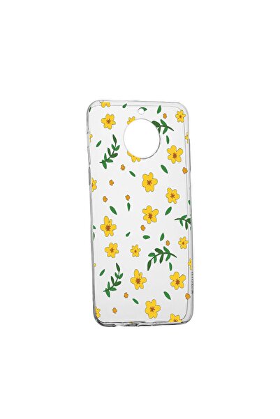 bestcase Husa Silicon Compatibila Cu Nokia C30, Little yellow flowers, rezist...