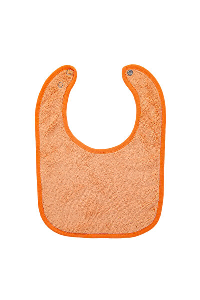 choice2 orange Solid Terry Towel Baby Bibs Sweet Cotton Saliva Towel Adjustab...