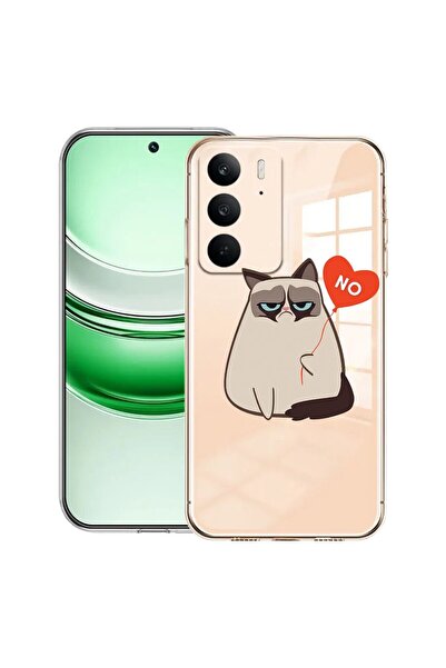 bestcase ¬Æ Husa Clear Silicon pentru Realme C71, Meme - Grumpy Says No, 2041...