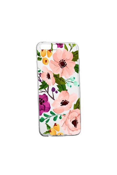 bestcase Husa Flowers, pentru Huawei Y6 2018, rezistenta la uzura, anti-alune...