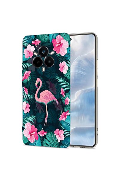 bestcase Θήκη για Realme 14 Pro 5G, BestCase™ Διαφανής Σιλικόνη 2MM, Φλαμίνγκ...