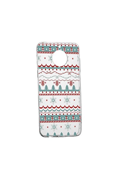 bestcase Силиконов калъф Коледа, съвместим с Nokia C10, устойчив на износване...