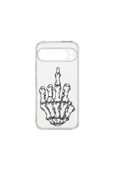 bestcase ¬Æ Husa Clear Silicon 2MM, Compatibila Cu Google Pixel 9 Pro XL, Ske...
