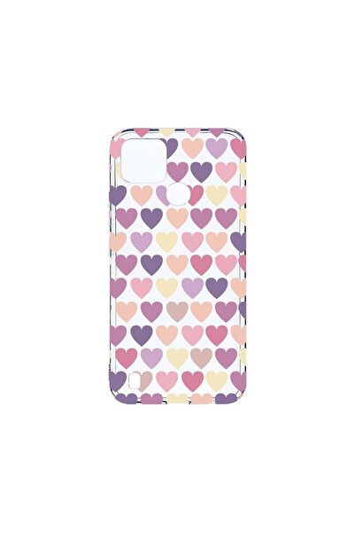 bestcase Husa BestCase¬Æ Clear Silicon 2MM, Compatibila Cu Realme C21Y, Heart...