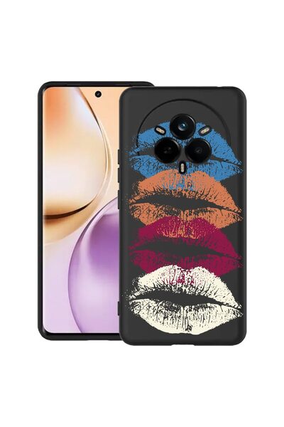 bestcase Husă pentru Realme 14 Pro Plus 5G, Kiss Kiss, Silicon subțire 0.8MM,...