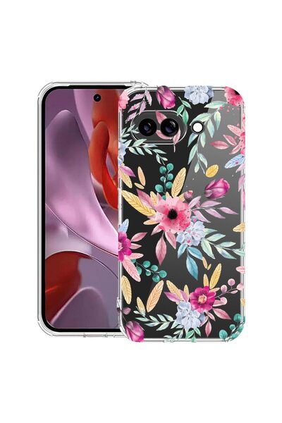 bestcase Husă Antișoc 1.5mm Compatibilă cu Google Pixel 10a, cu Design Happy ...