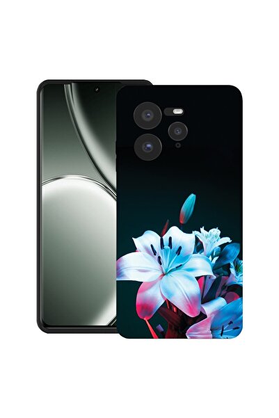 bestcase Husă pentru Realme GT 7 Pro, Silicon subțire premium de 1.2MM, Floar...