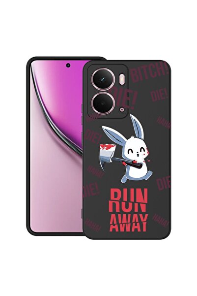 bestcase Θήκη για Realme P3 με σχέδιο  "Run away "! Σχεδιασμός, TPU Ματ Υπέρλ...