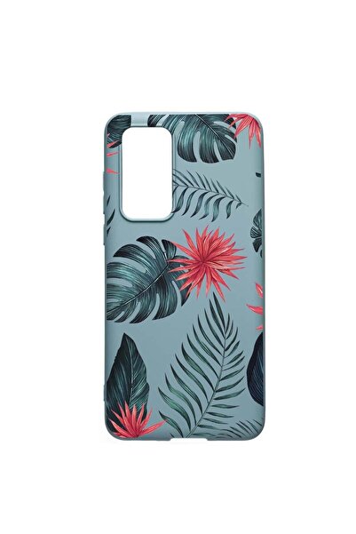 bestcase Husa Huawei P40, Tropical Flowers, rezistenta la uzura, anti-aluneca...
