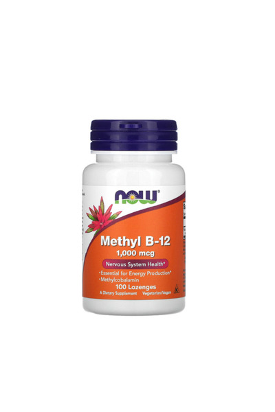 Now Foods Metil B-12 1000mcg 100 comprimate