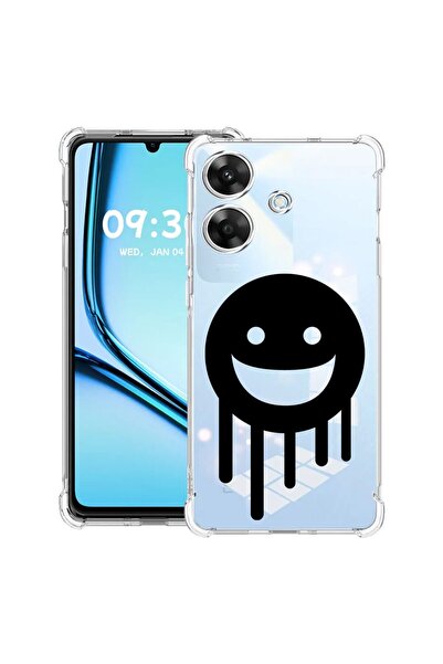 bestcase ¬Æ Husa Anti Shock pentru Realme Note 60 / Note 60X cu Design Smiley...