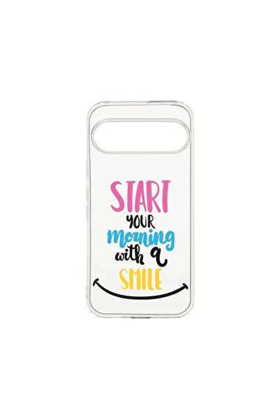 bestcase ¬Æ Husa Clear Silicon 2MM, Compatibila Cu Google Pixel 9 Pro, Smile ...