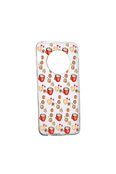 bestcase Коледен, защитен калъф с дизайн на кафе за Huawei Mate 30, устойчив ...