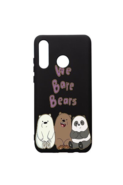 bestcase Husa de protectie Huawei P30 Lite, We Bare Bears, silicon, cu interi...
