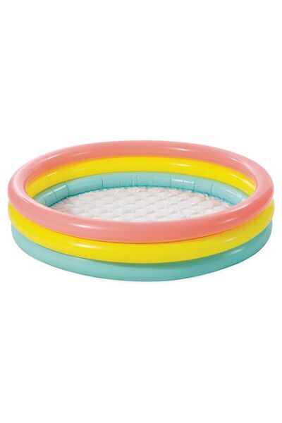 Tessari Piscină multicoloră pentru copii Ø114 x 25 cm