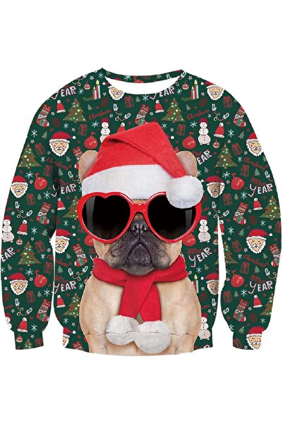 Other Pulover de Crăciun Fanient Unisex, Pulover de Crăciun Amuzant, Model Im...