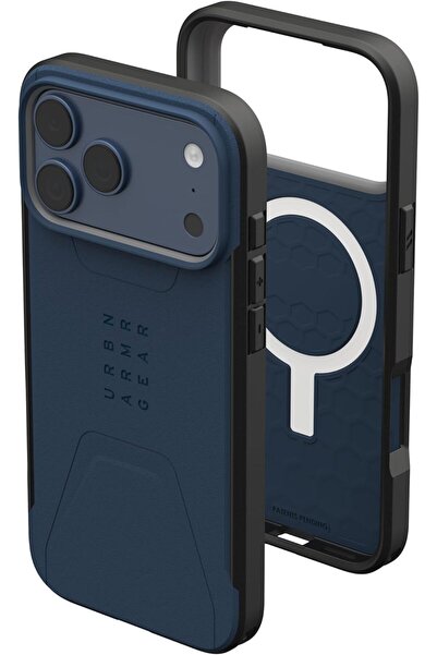 Urban Armor Gear غطاء حماية UAG Civilian MagSafe لهاتف آيفون 17 برو ماكس [تم ...