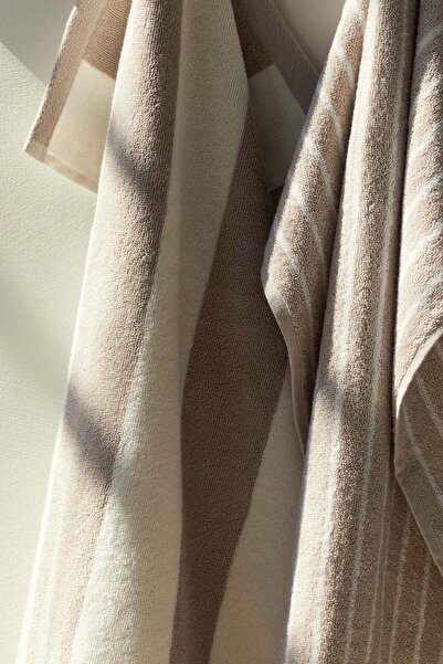 H&M Striped hand towel