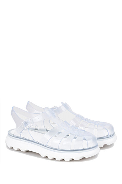 IGOR Vega Cristal Sandals in Sizes 36-40 - Transparent-White