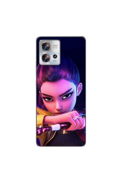 OEM Husa compatibila cu Motorola Edge 30 Fusion Silicon Gel Tpu Model KPop De...