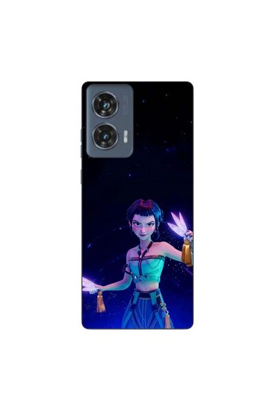 OEM Husa compatibila cu Motorola Edge 50 Fusion Silicon Gel Tpu Model KPop De...