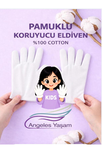 Angeles yaşam %100 PAMUKLU ÇOCUK EGZEMA ELDİVENİ