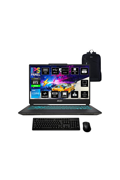 MSI Cyborg 15 A13UC-2087XTR Intel Core I5 13420H 32GB 512GB SSD RTX3050 W11 P...