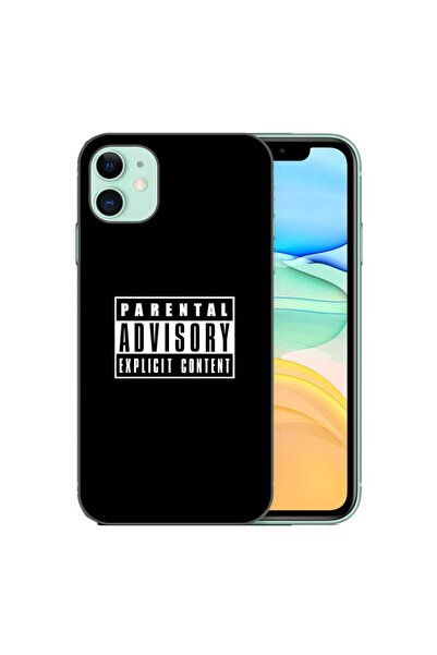 OEM Husa compatibila cu Apple iPhone 11 Silicon Gel Tpu Model Parental Advisory