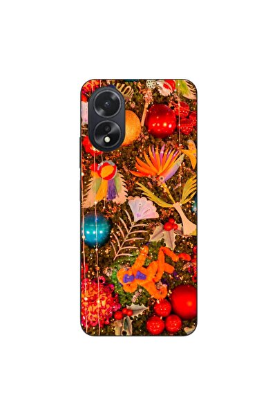 OEM Husa compatibila cu Oppo A18 4G Silicon Gel Tpu Model Craciun Decor Brad ...