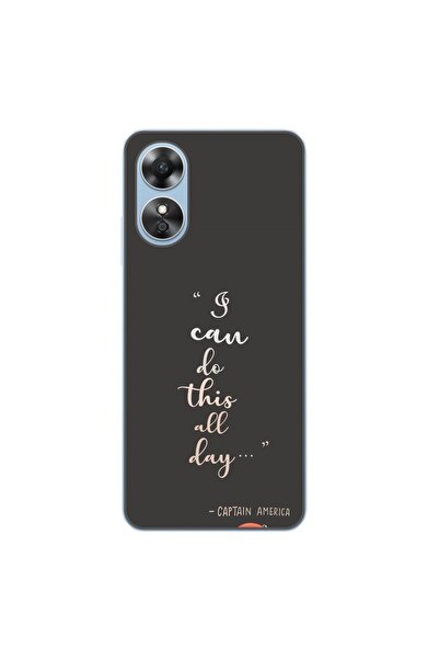 OEM Husa compatibila cu Oppo A17 Silicon Gel Tpu Model Mesaj I Can Do This Al...