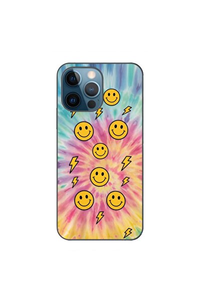 OEM Husa compatibila cu Apple iPhone 12 Pro Silicon Gel Tpu Model Retro Smile...