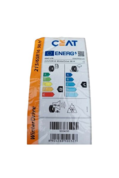 Ceat Anvelopă de iarnă 215/65 R16 Winter Drive 98V – Aderență excelentă și siguranță în sezonul rece