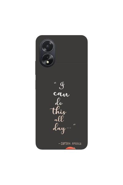 OEM Husa compatibila cu Oppo A38 4G Silicon Gel Tpu Model Mesaj I Can Do This...