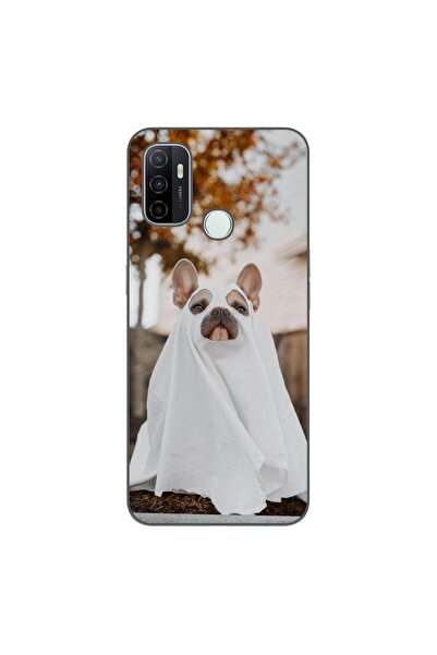 OEM Husa compatibila cu Oppo A53 Silicon Gel Tpu Model Halloween Catel Costum...