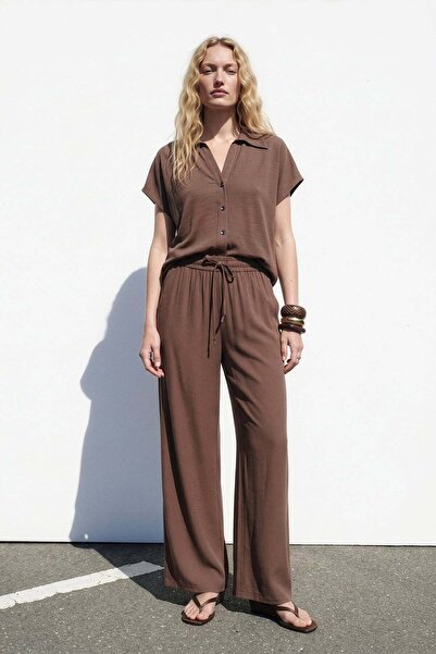Sateen Isabel Set - Coffee