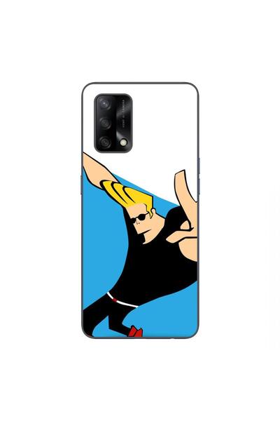 OEM Case compatible with Oppo A74 4G Silicon Gel Tpu Model Johnny Bravo