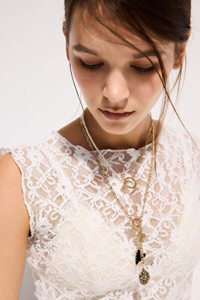 DeFacto Women's Necklace H3988Axns