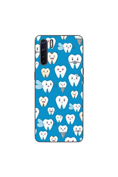 OEM Husa compatibila cu Oppo A91 Silicon Gel Tpu Model Dentist Pattern