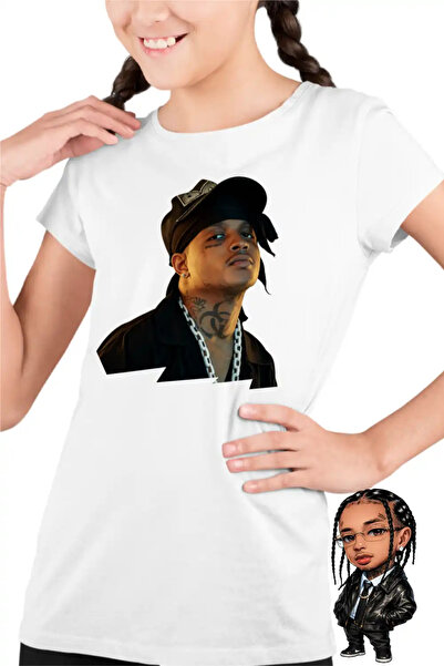 OEM Tricou Copii Fete Ski Mask Slump God Rap Vibe