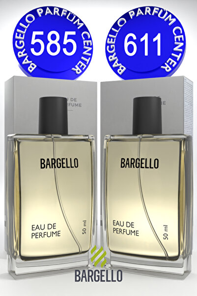 Bargello 585 Erkek Parfüm Floral 50 ML EDP + 611 Erkek Parfüm Woody 50 ML EDP