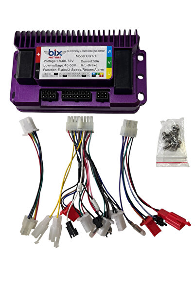 Bix EBİKE AKILLI BEYİN SOKETLİ 50 AMPER 1500W 48V72