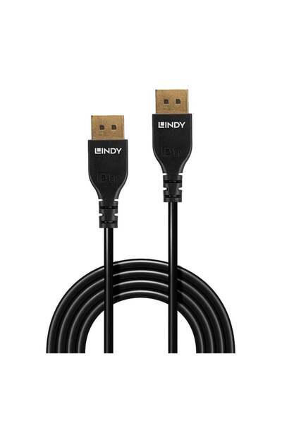 LİNDY Cablu DisplayPort 1.4 subțire de 2m