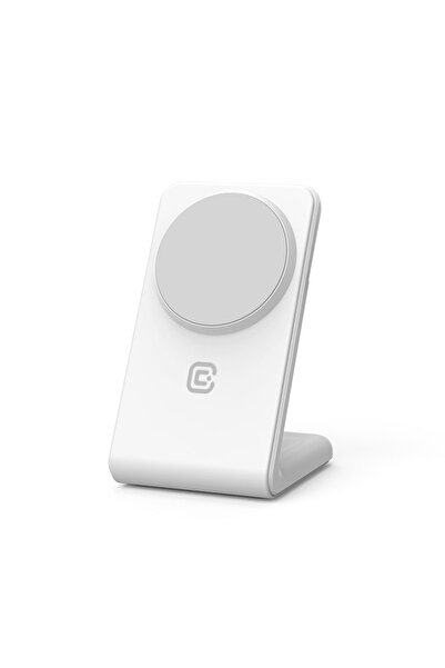Crong MagSpot Stand - ≈Åadowarka bezprzewodowa 2w1 z MagSafe do iPhone i AirP...