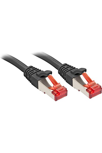 LİNDY Cablu patch Cat6 S/FTP negru 0.50m